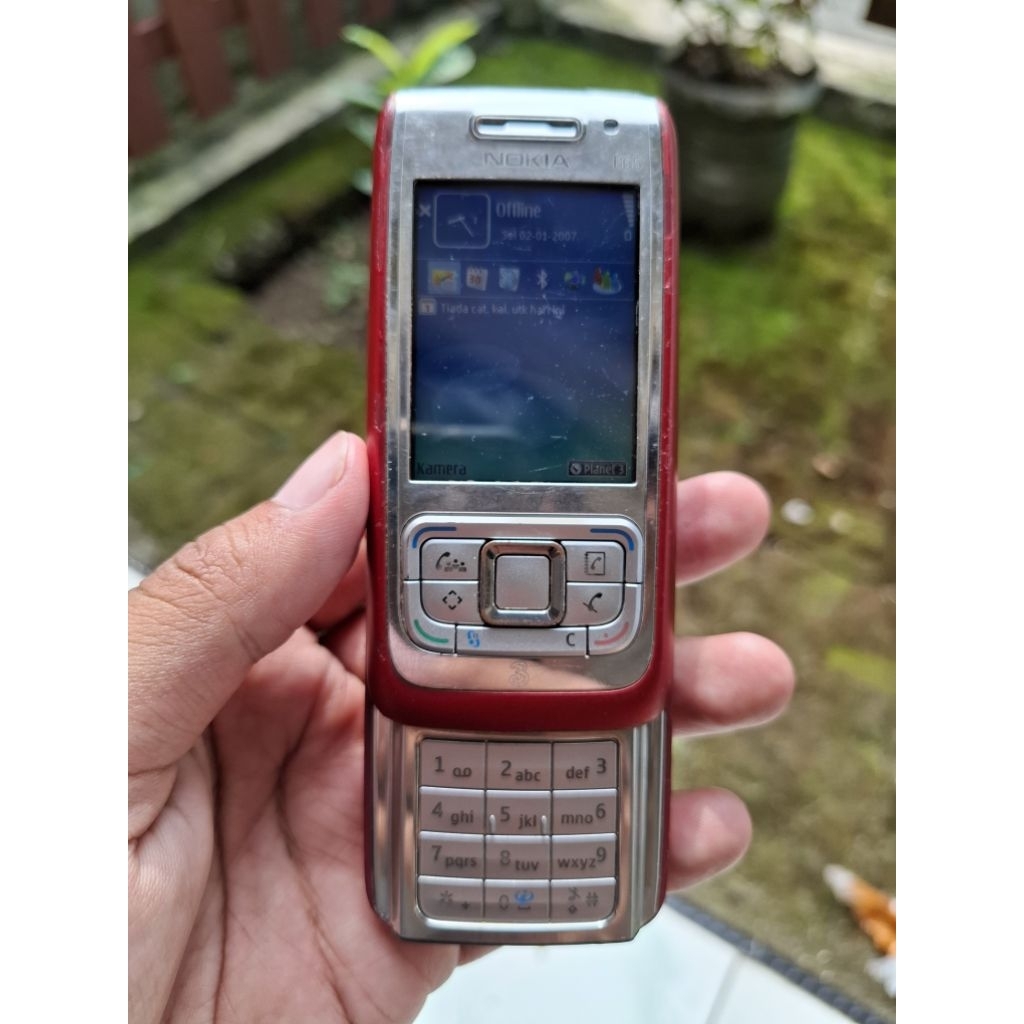 Nokia E65 slide Hp jadul unik normal