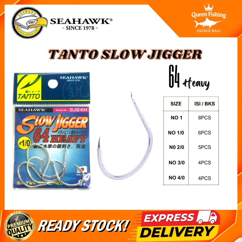 SEAHAWK TANTO SLOW JIGGER 64 HEAVY HOOK
