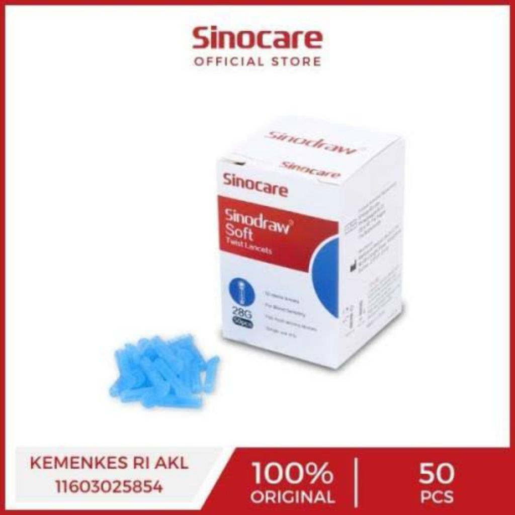 BLOOD LANCET 28G SINOCARE