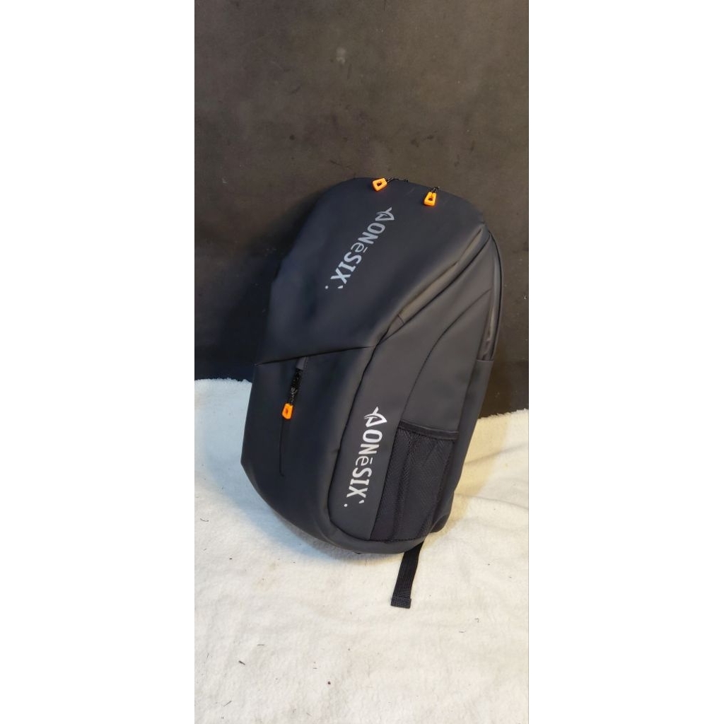 Tas Ransel Badminton Anti Air_Tas Badminton Tenis Lapang_Tas Ransel Hitam Waterproof_Tas Hitam Sepak