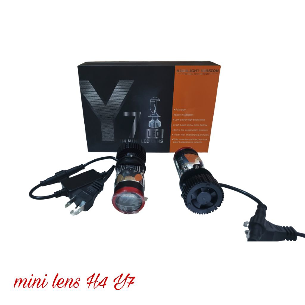 Led H4 mini lens Projector Y7