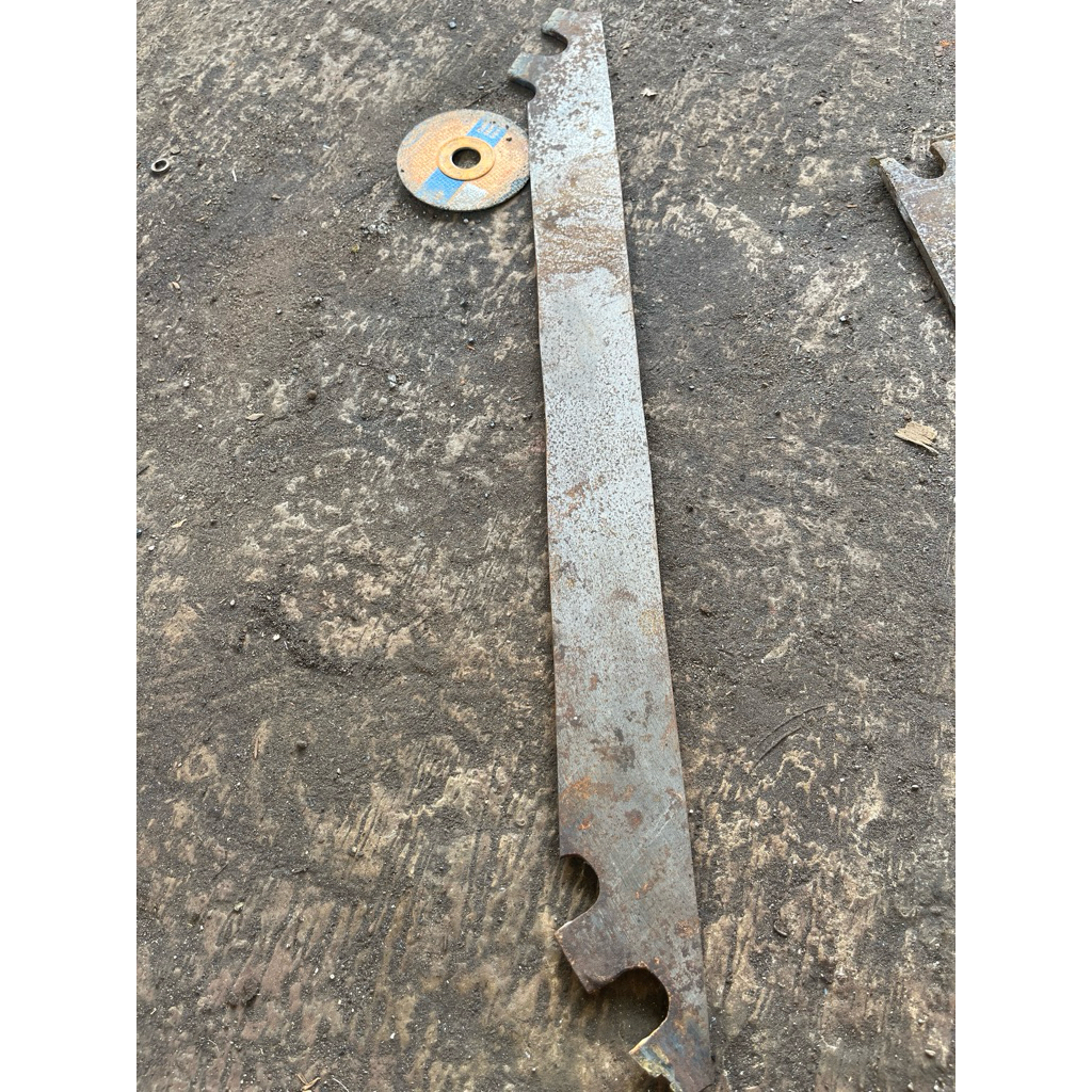 somel batu potongan bahan pisau panjang 40cm lebar 5cm