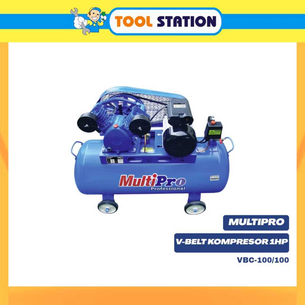 Multipro VBC 100/100 Belt Drive Air Compressor