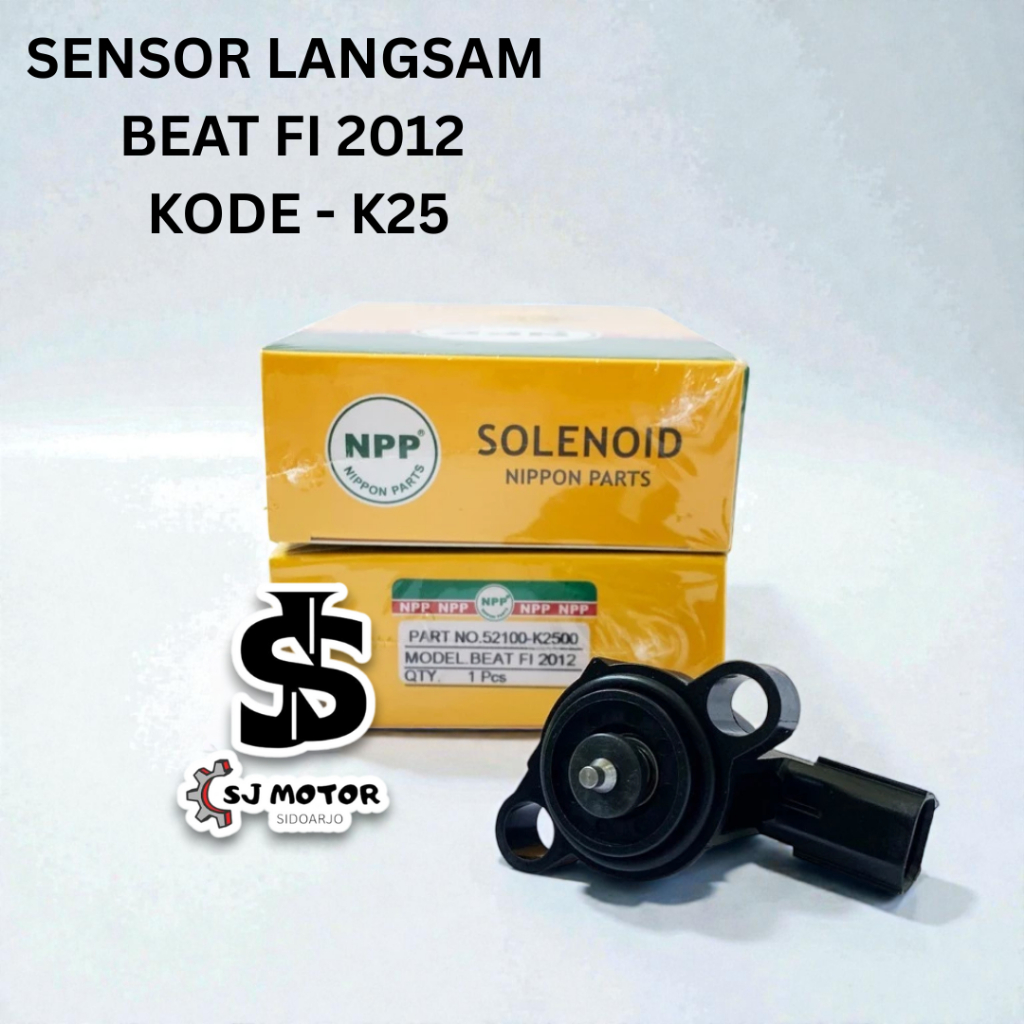 NPP SENSOR LANGSAM / ISC / SOLENOID / IACV / STATIONER GAS BEAT FI 2012 KODE K25