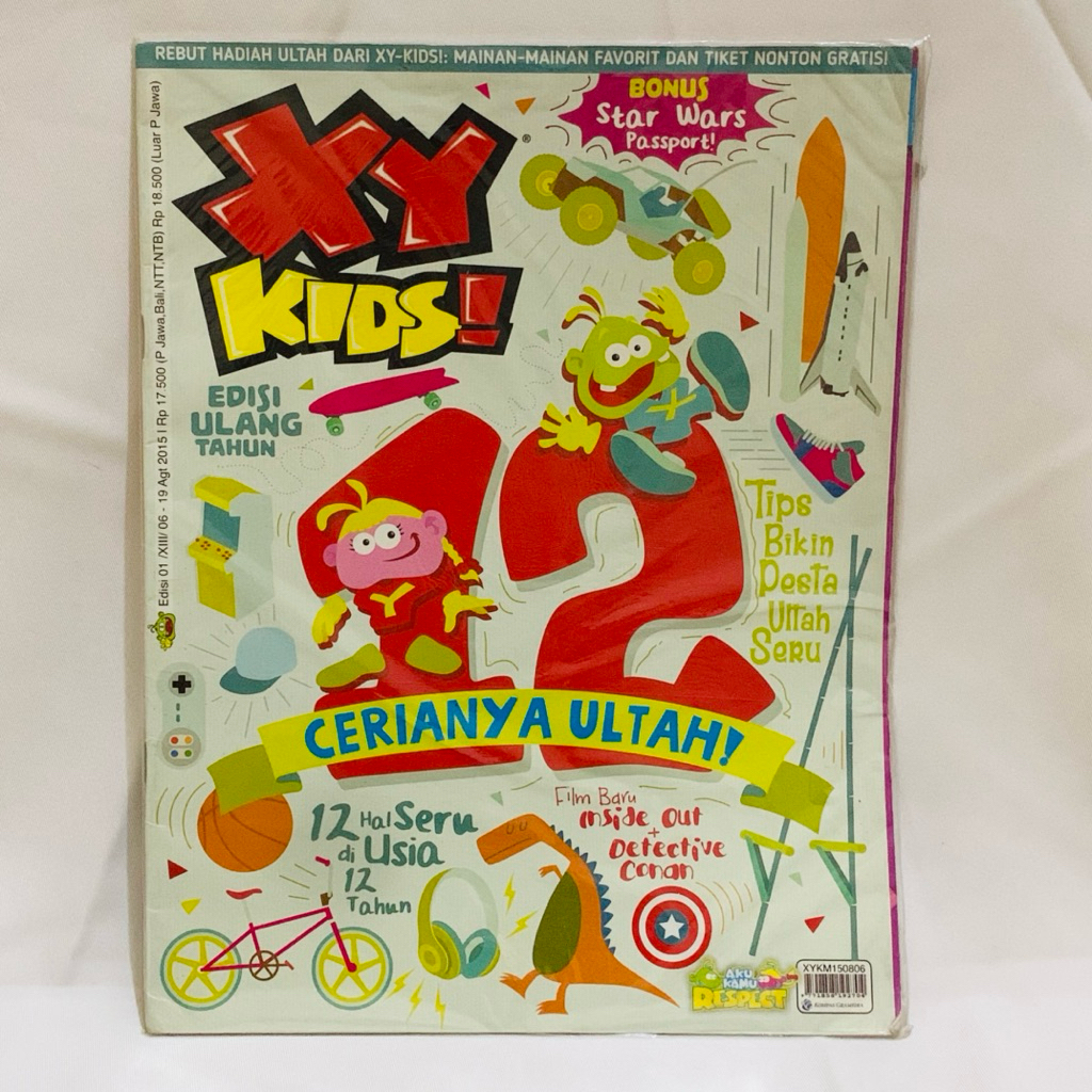 MAJALAH ANAK || XY KIDS CERIANYA ULTAH