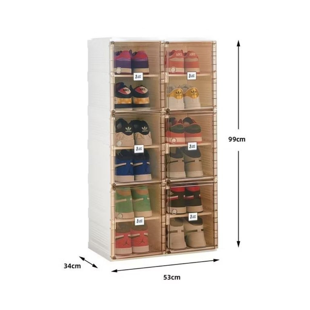 PRELOVED Rak Sepatu Tertutup ANTBOX 12 Pasang