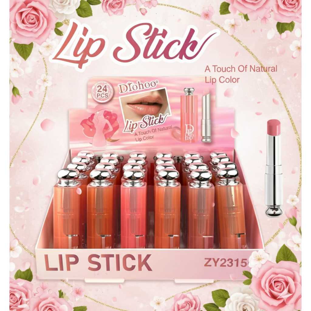 LIPSTIK DIOHO - NEW PRODUK LIPSTICK GLOSSY WARNA CANTIK TAHAN LAMA