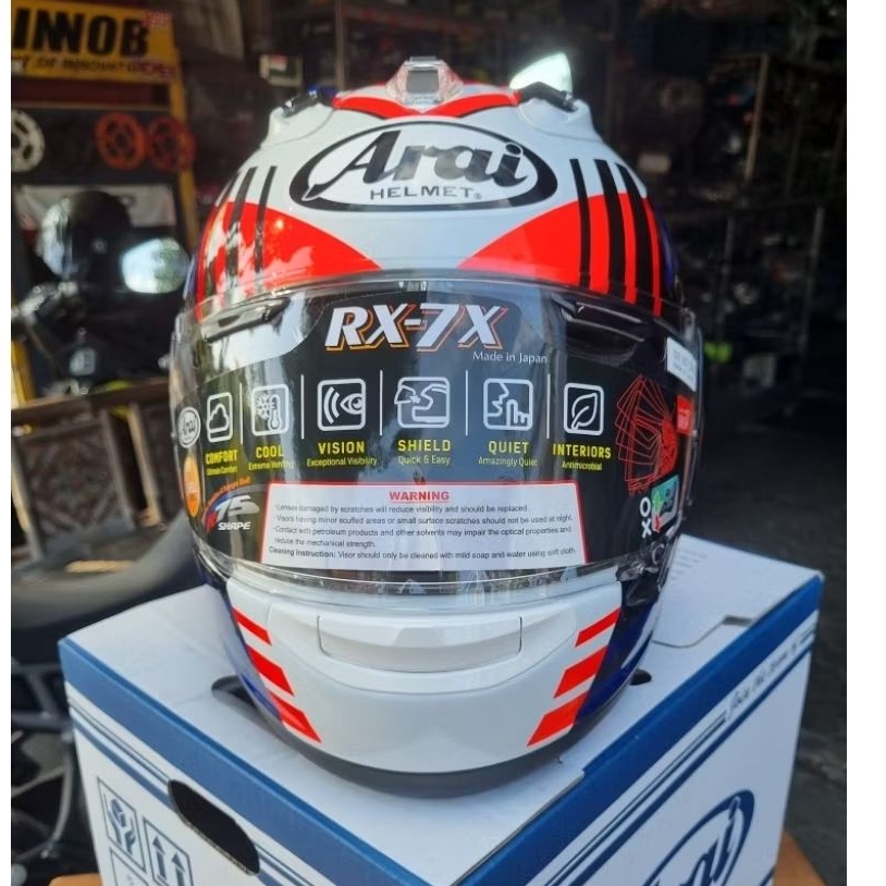 HELM  ARAI RX-7X REA SB3 FULLFACE