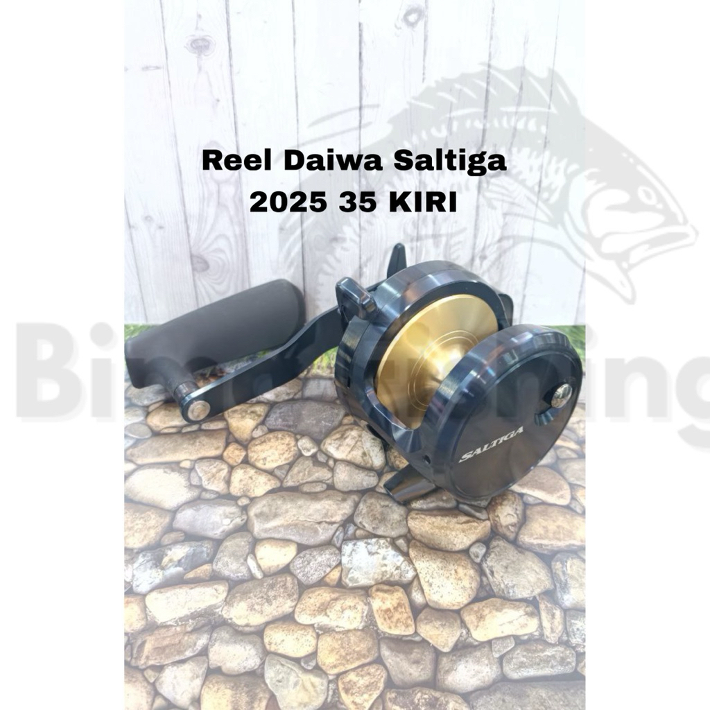 Reel Daiwa SALTIGA 2025 35HL • 35L • 35H • 35 Reel Overhead Daiwa | GARANSI RESMI DAIWA 1 TAHUN