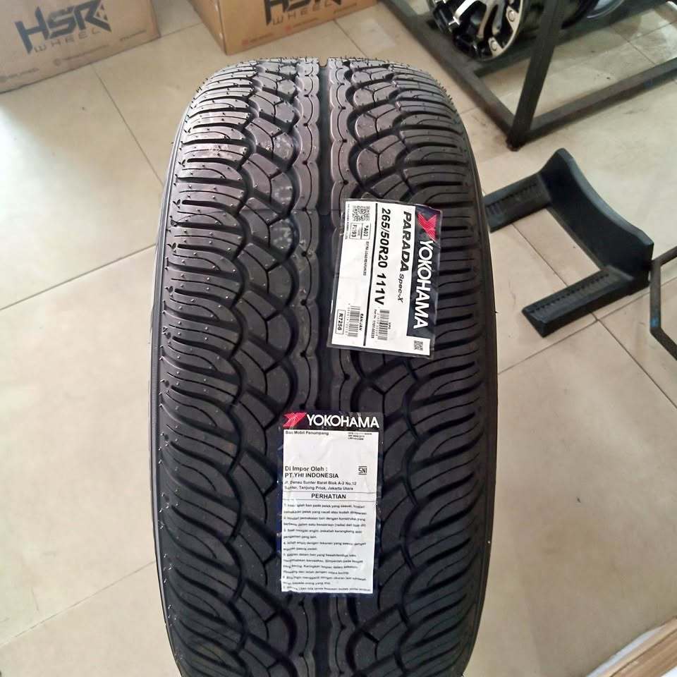 Ban Mobil Ring 20 Termurah Original Jepang | Ban Tubless Merk YOKOHAMA PARADA 265 50 R20 Import Awet