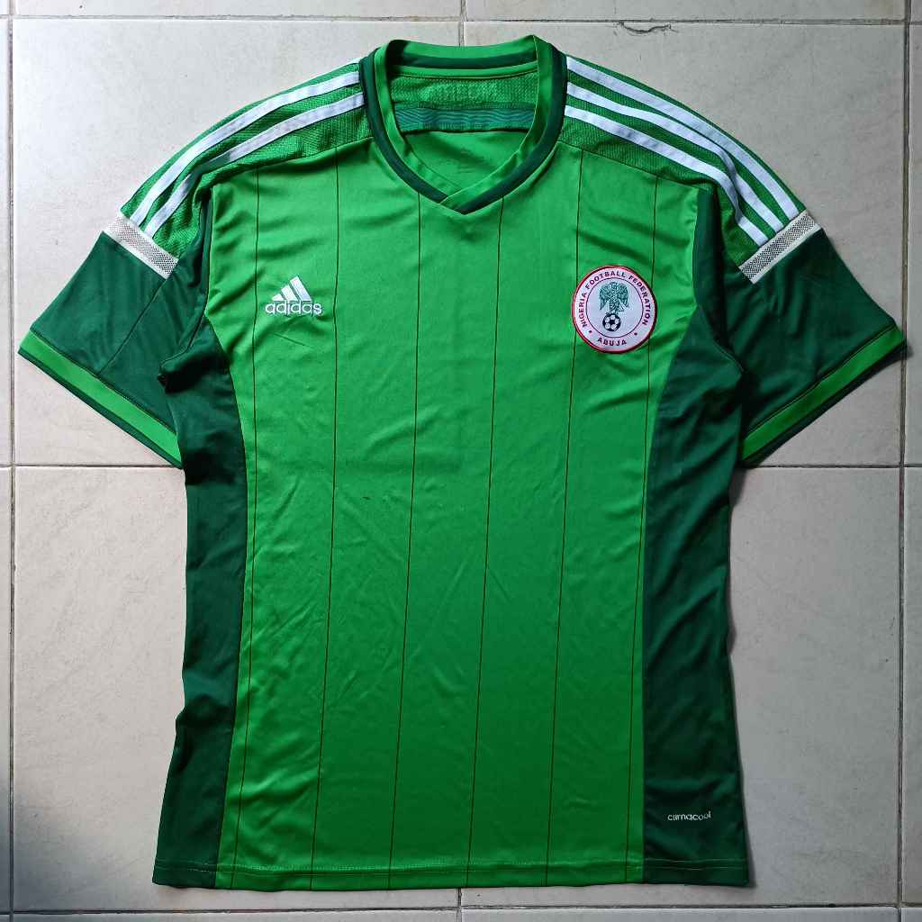Football Jersey Nigeria World Cup 2014 Home Ad*d*s Second Original