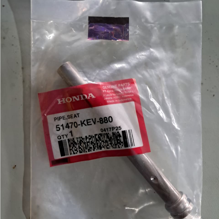 Suling Shok Depan (Pipe Seat) Honda Grand, Supra X, Fitnew, Karisma X125, Blade, Revo HONDA 51470KEV