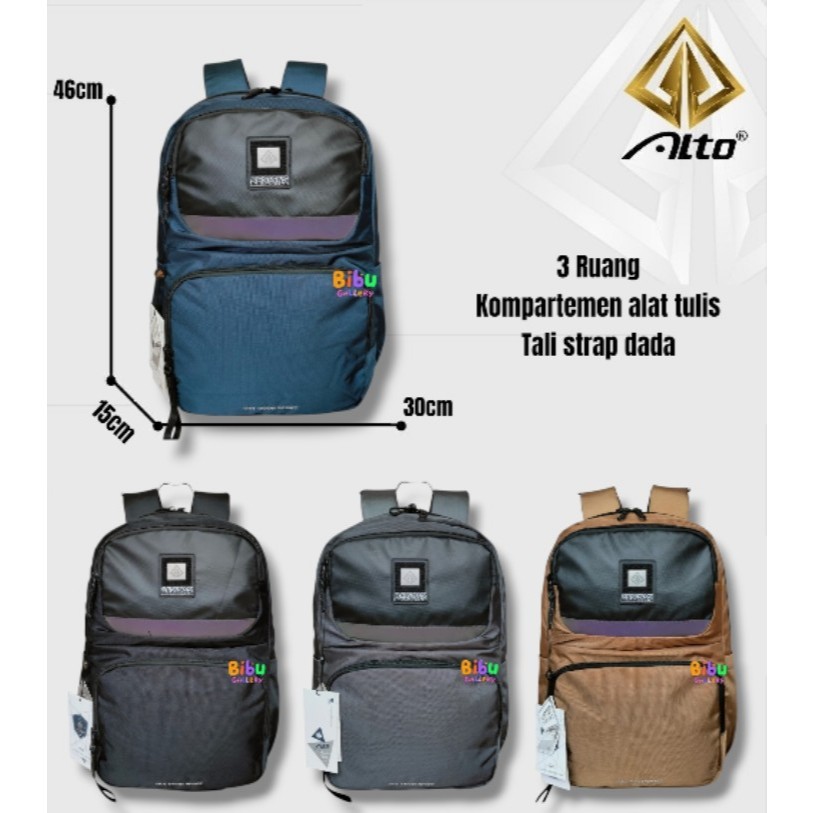 Tas Alto 70958L New Chameleon Ransel Backpack Laptop Alto Original