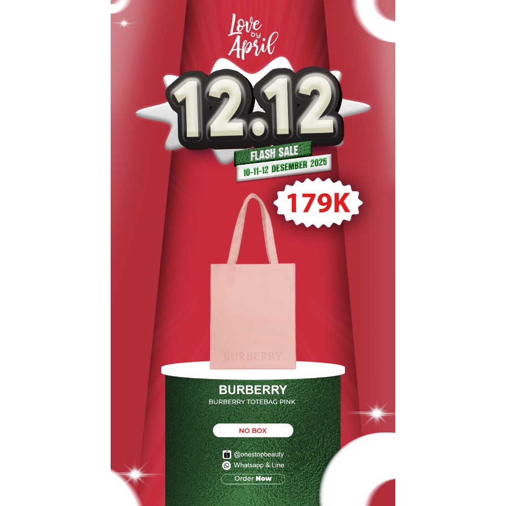 Burberry Tote Bag Pink