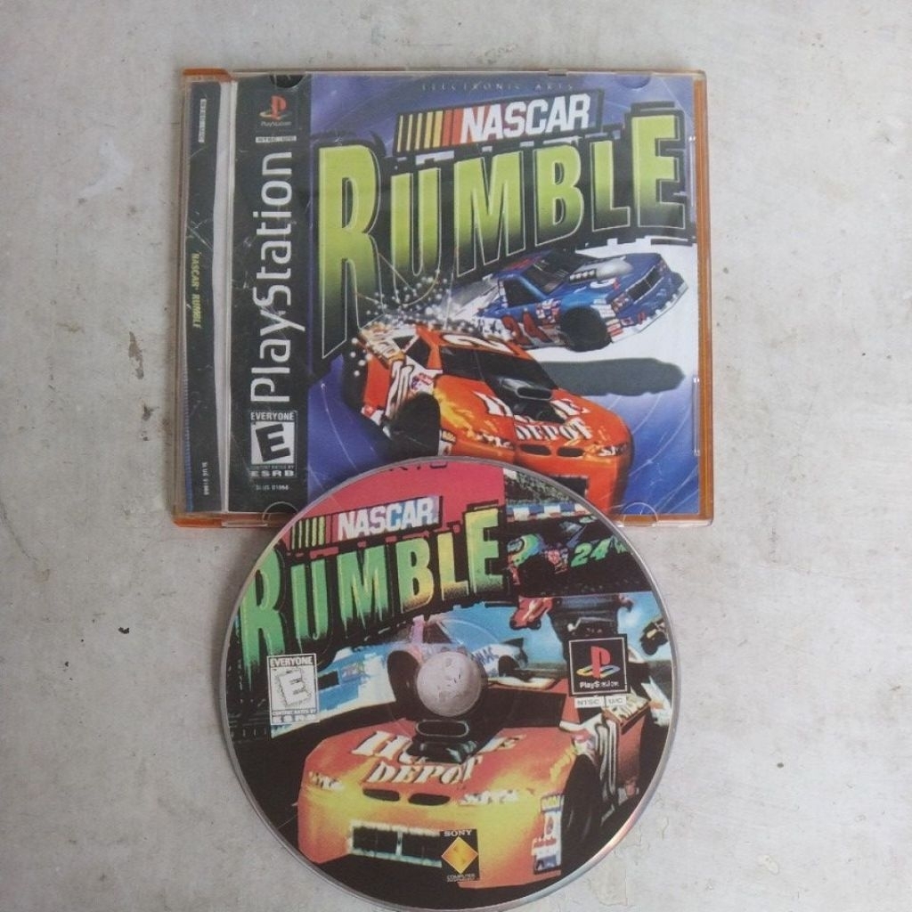 KASET PLAYSTATION 1 ONE RUMBLE
