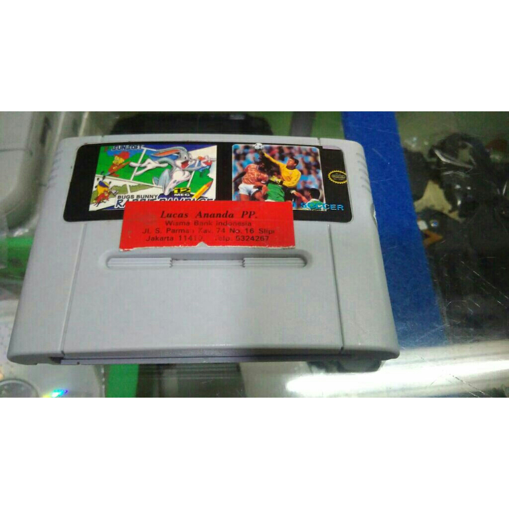 kaset super Nintendo entertainment system super famicom catridge snes sufami kaset snes