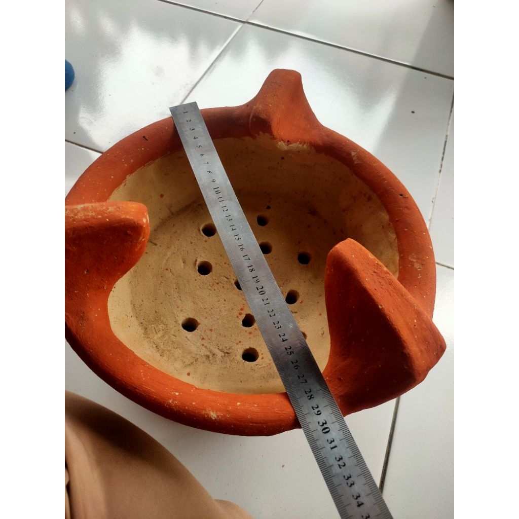 tungku bakar/ anglo tanah liat besar