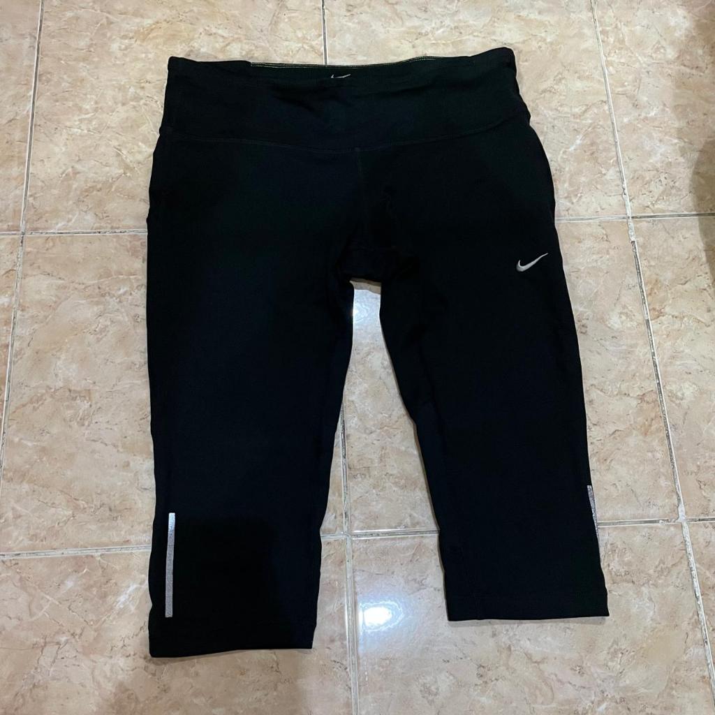celana legging hitam - legging olahraga - legging preloved