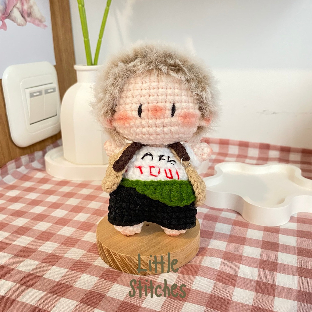 [LITTLESTITCHES] Amigurumi Keychain Martin Cortis || Gantungan Kunci Rajut Martin Cortis Ganci