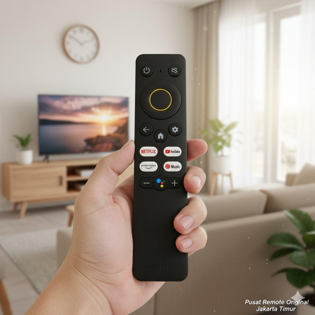 REMOTE REMOT TV ANDROID STICK REALME ORIGINAL ASLI