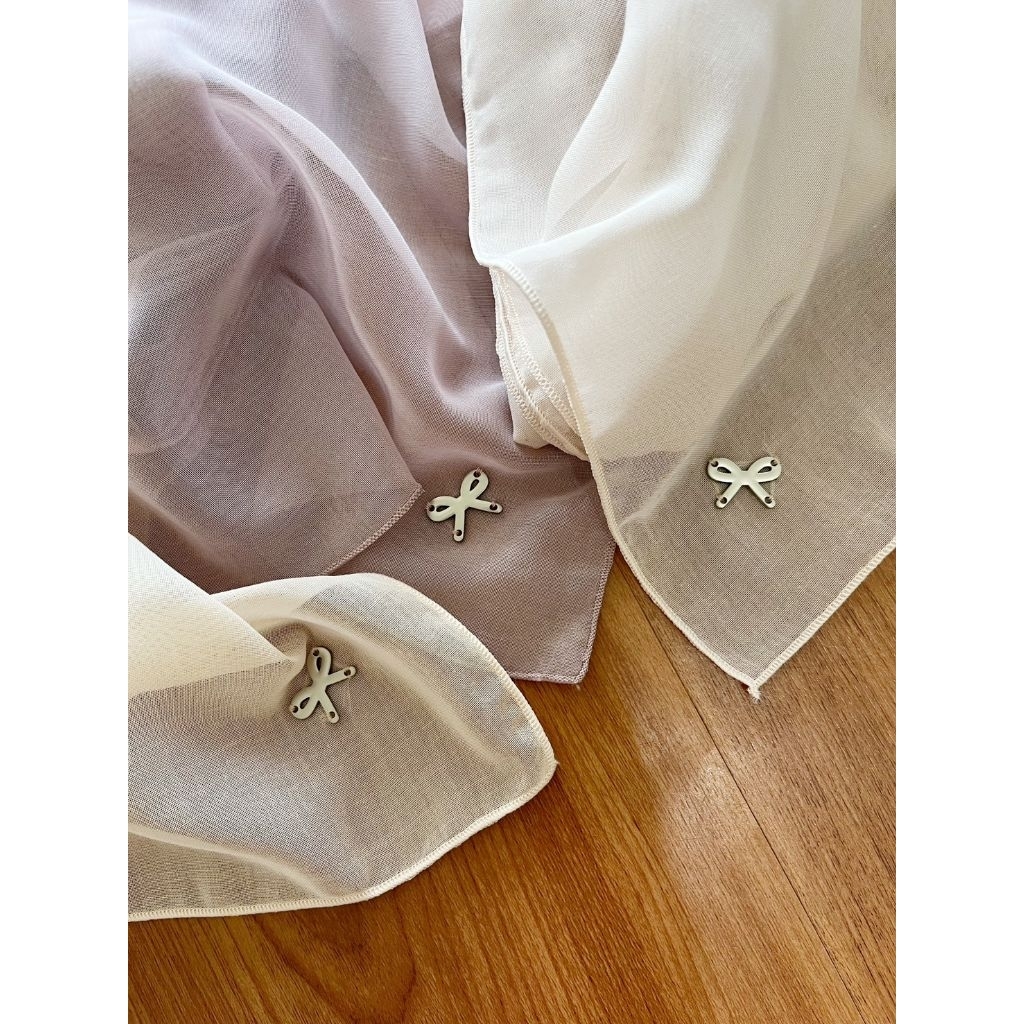 Mysha Iwearmysha Hijab Paris Japan Segi Empat Full Neci 4 Sisi