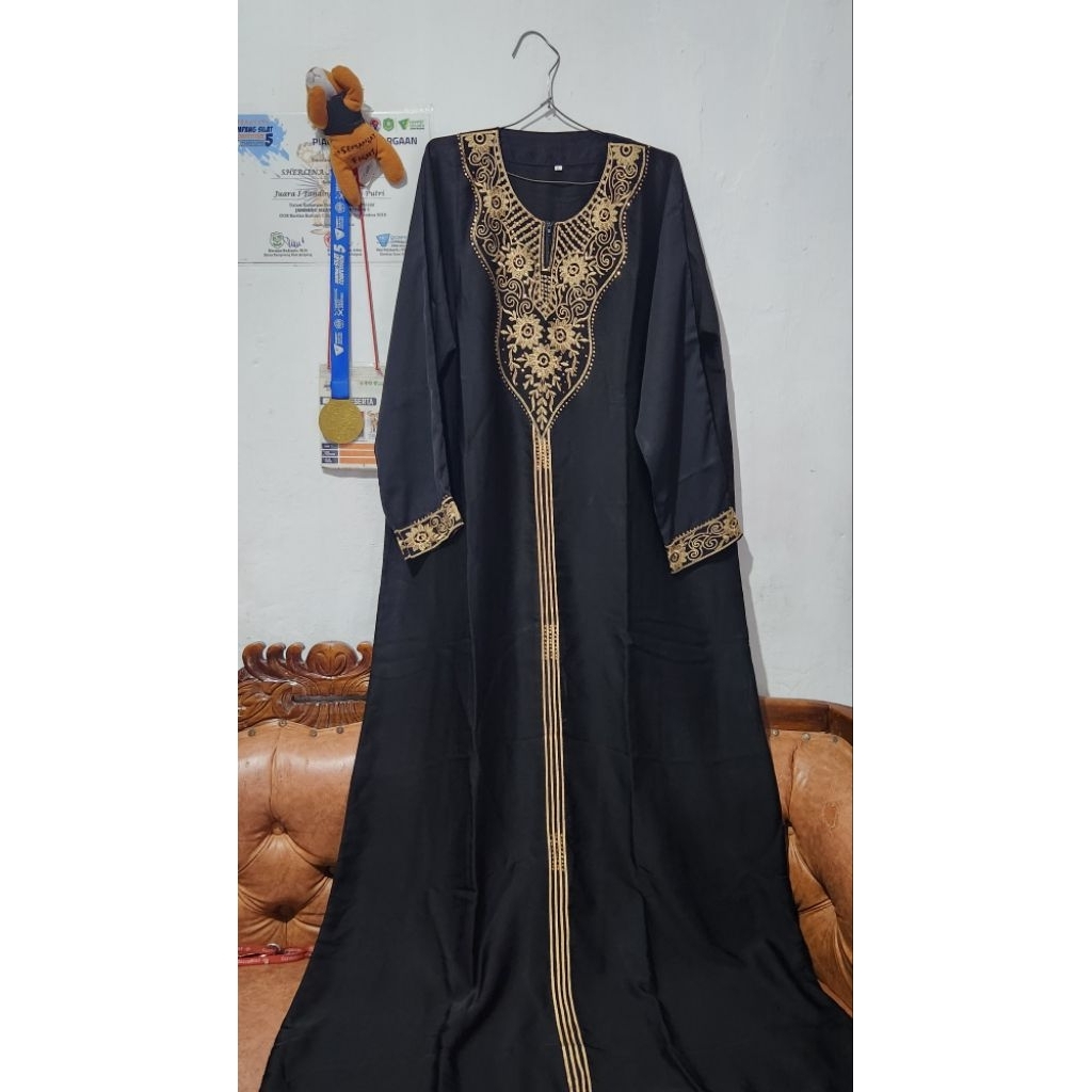 preloved abaya hitam