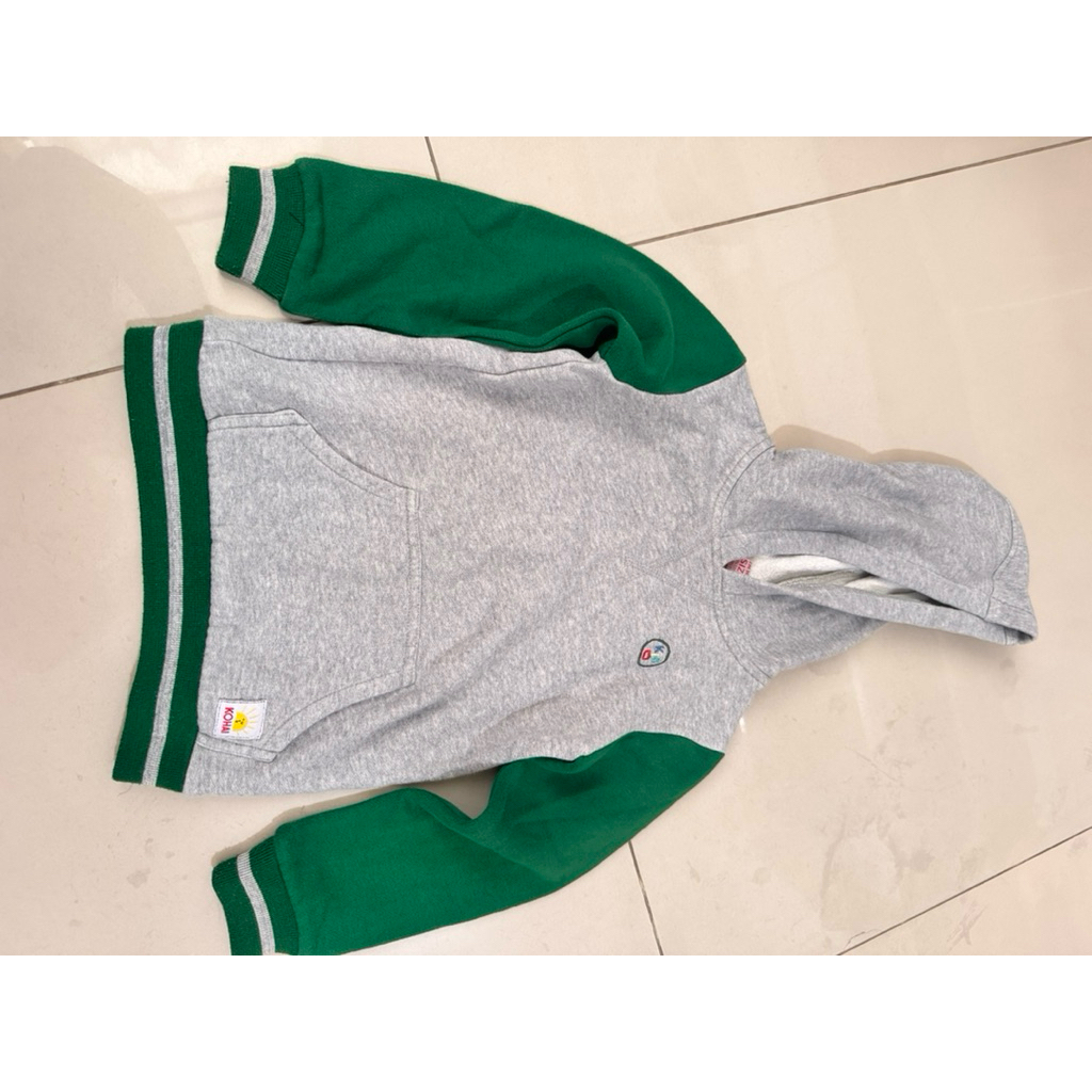 preloved jaket hoodie anak laki bagus wakai