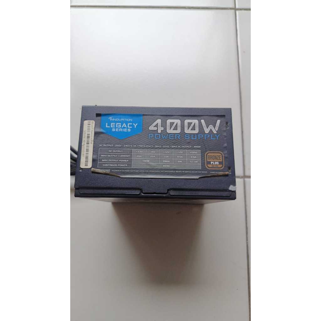 INNOVATION LEGACY 400WATT 80+ BRONZE PSU