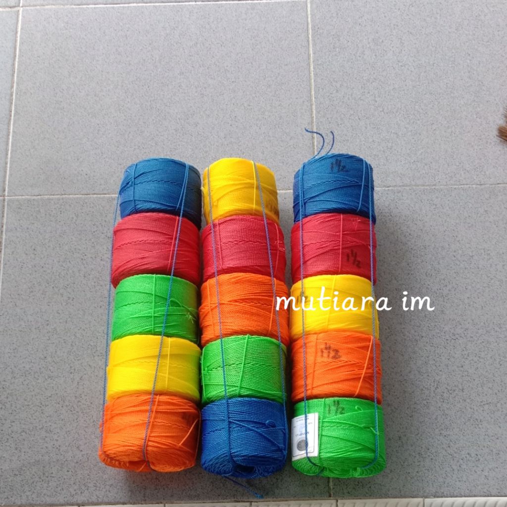 Tali tambang PE | tali tampar ukuran 1 mm | tali layangan