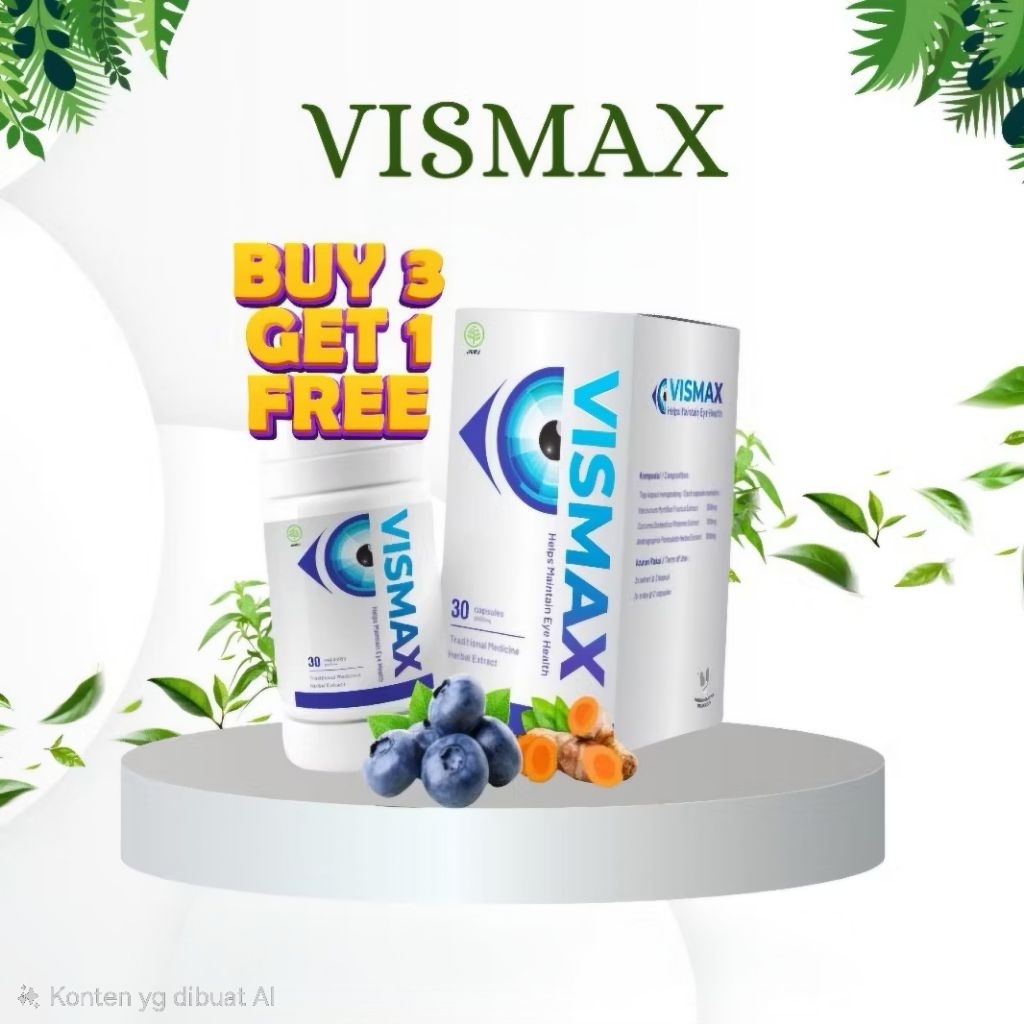 VISMAX obat mata herbal original BPOM.