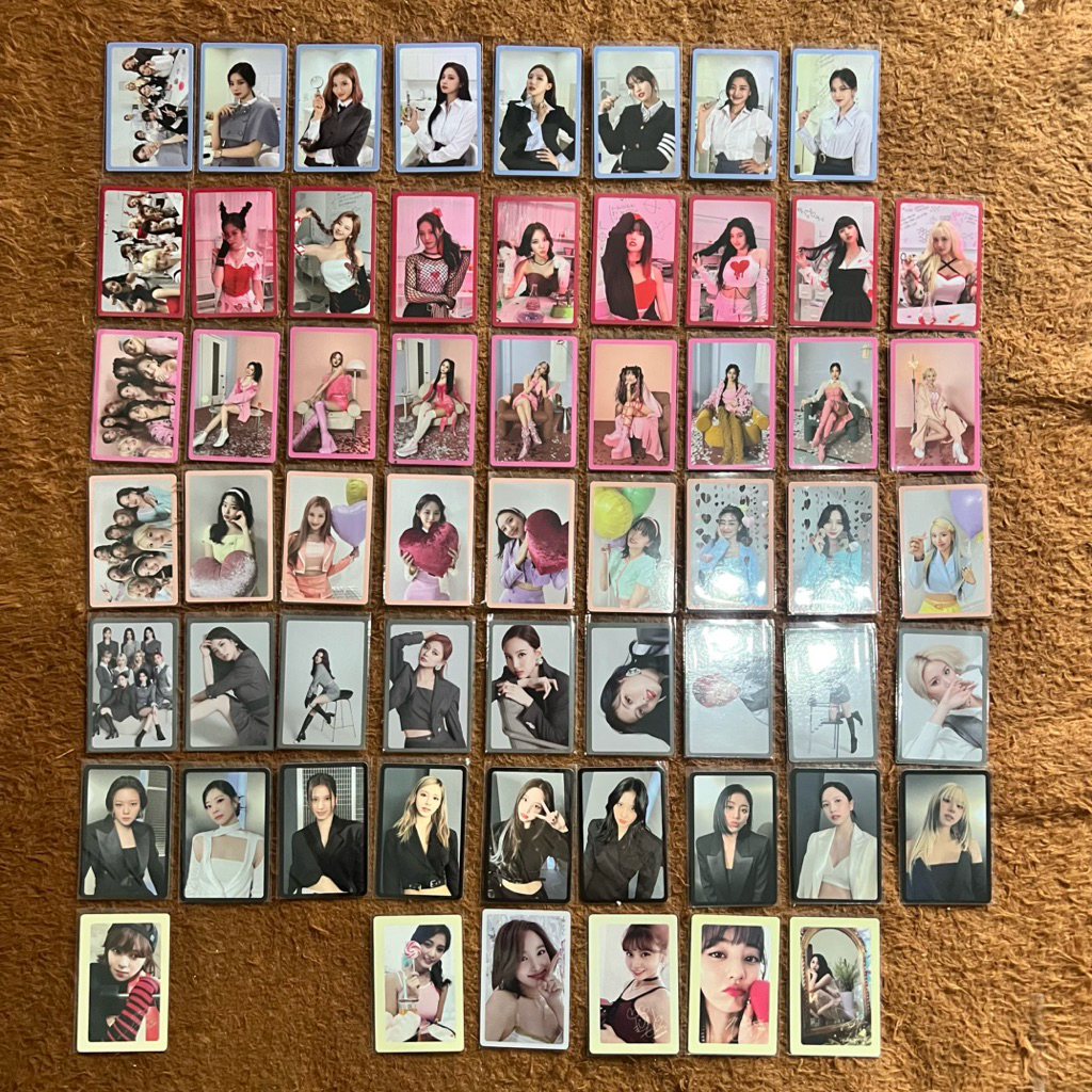 [OFFICIAL] PC PHOTOCARD POB TWICE FORMULA OF LOVE EYES WIDE OPEN TWICETAGRAM MORE&MORE FOL READY TO 