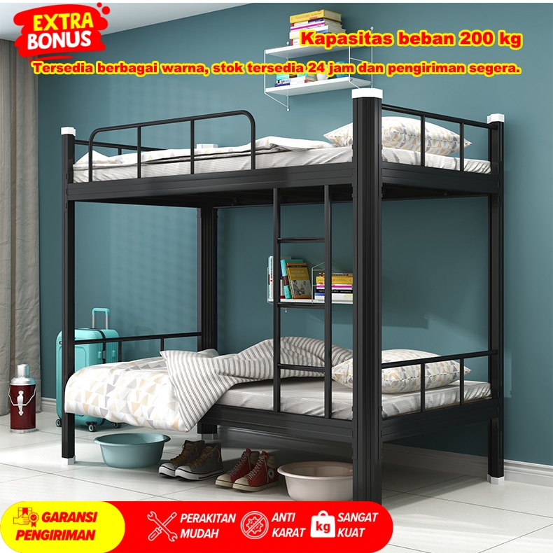 Ranjang susun ranjang tingkat ranjang besi ,Ranjang Susun Besi 2 Tingkat | Divan Susun 2 Tingkat