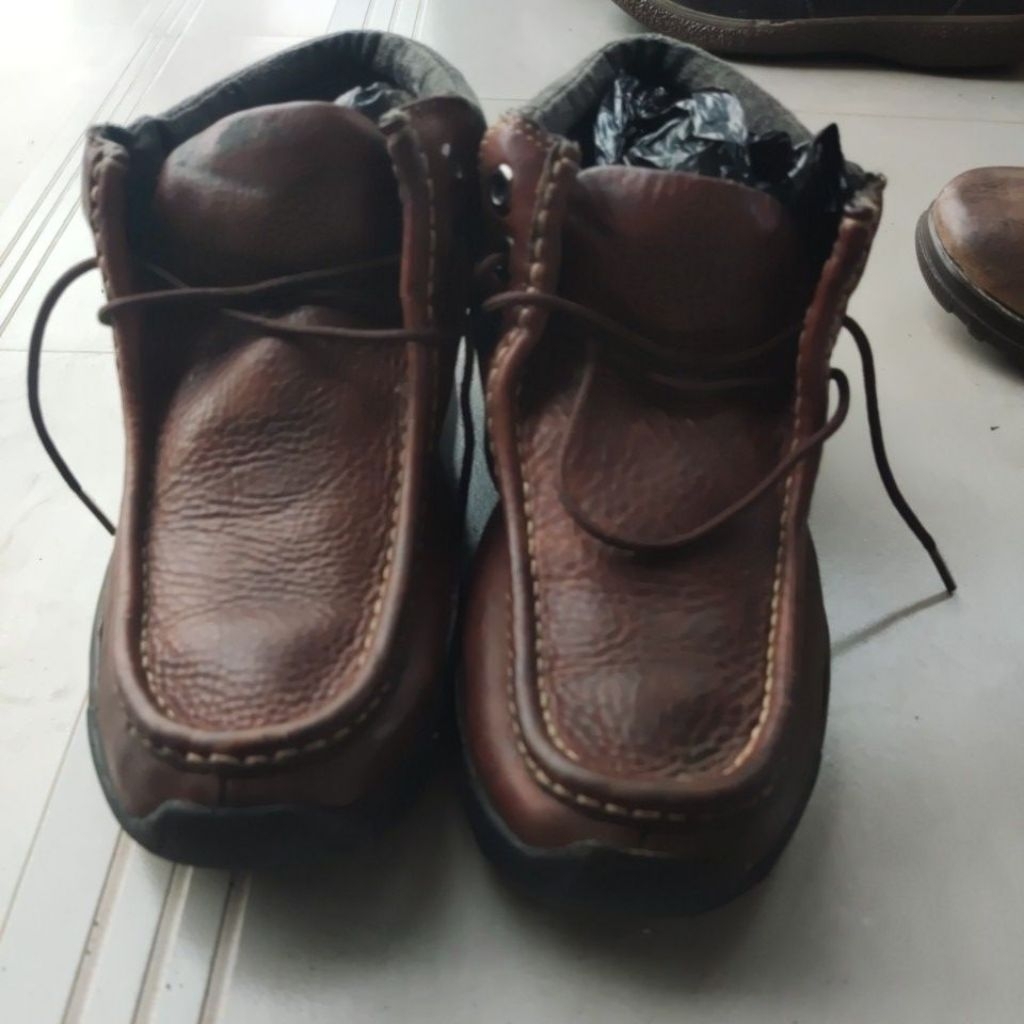 sepatu boots walabe thom MC an bekas zise 42 insole 27