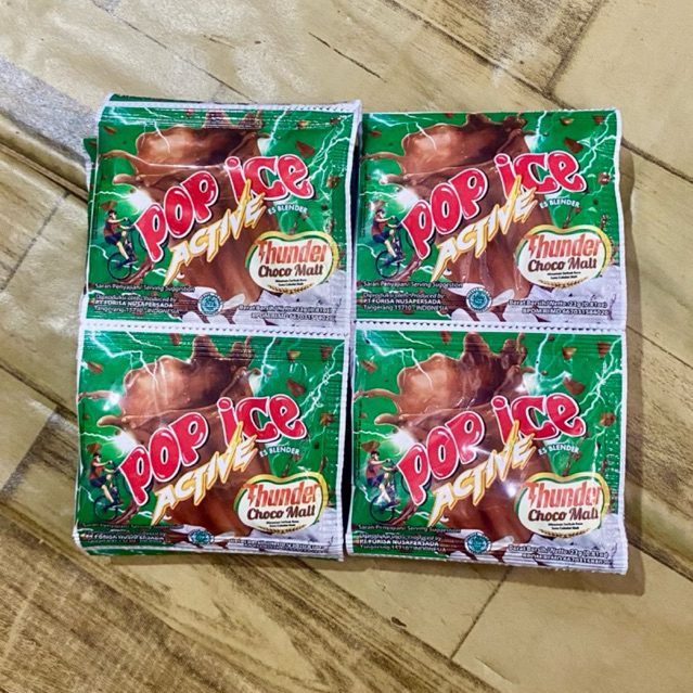 Pop ice active thunder choco malt