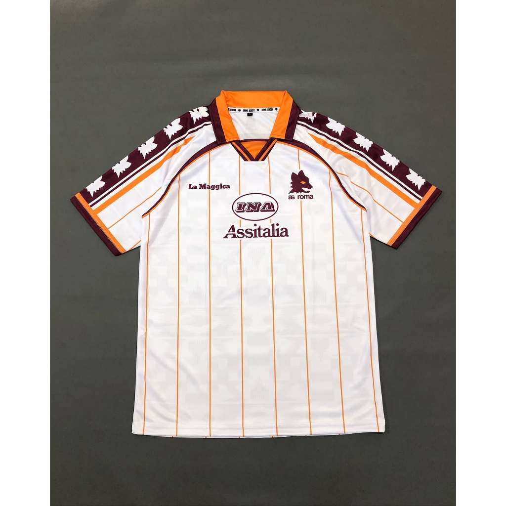 JERSEY RETRO  AS ROMA/ JERSEY VINTAGE / JERSEY CASUAL / JERSEY CLASIK / JERSEY BAND / JERSEY BOLA .F