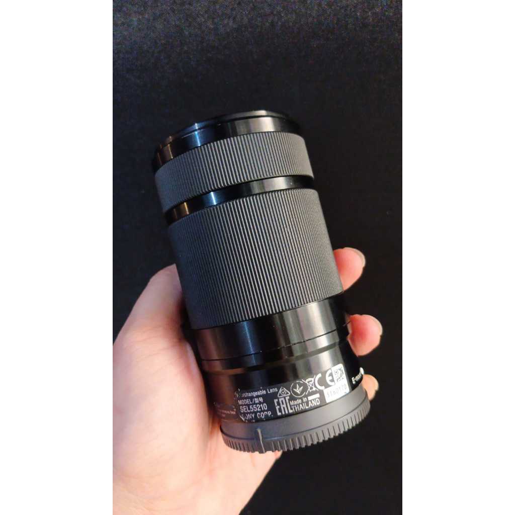Lensa Tele Sony 55-210mm OSS Mirrorless E Mount APSC Kamera