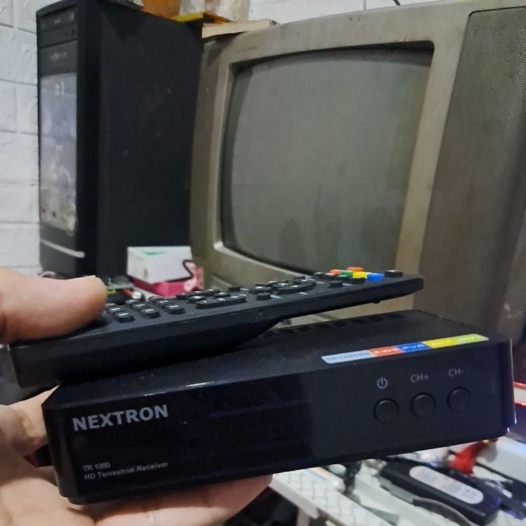 stb nextron rusak mati ic step ada gosong