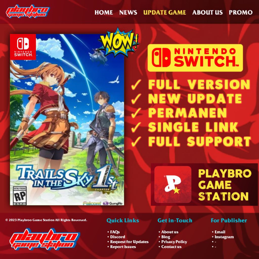 Trails in the Sky 1st Chapter - Game Nintendo Switch