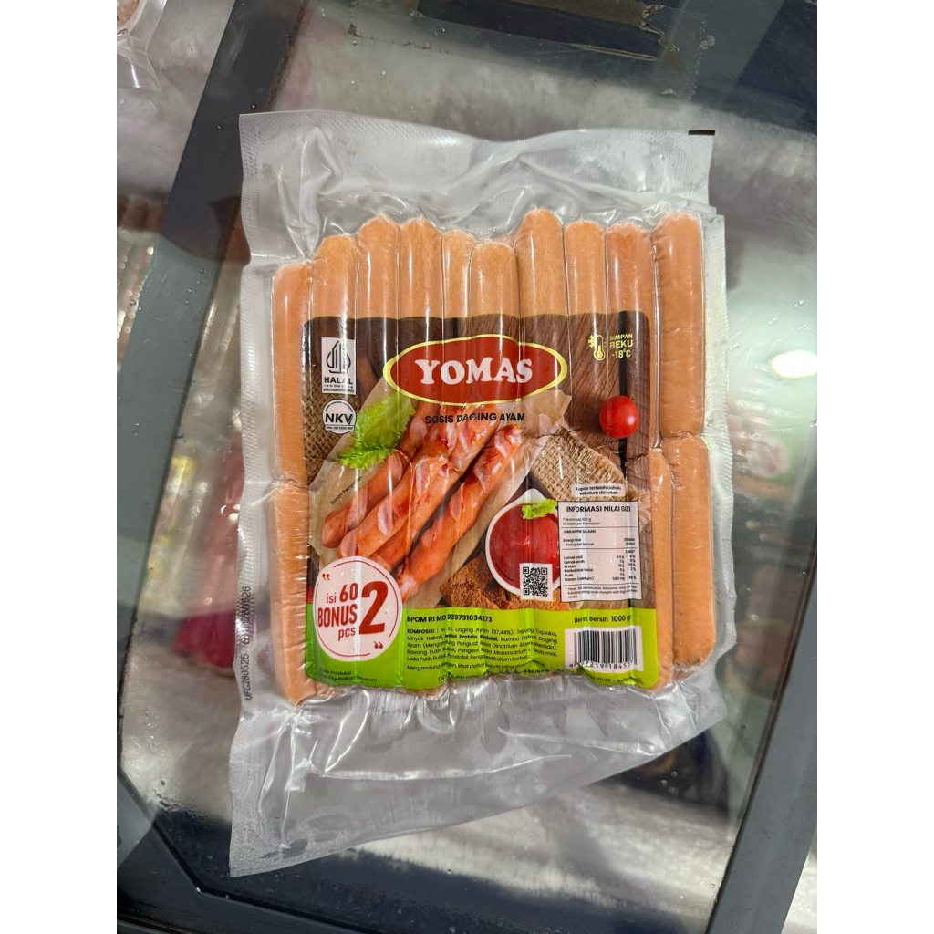 YOMAS SOSIS AYAM ISI 62