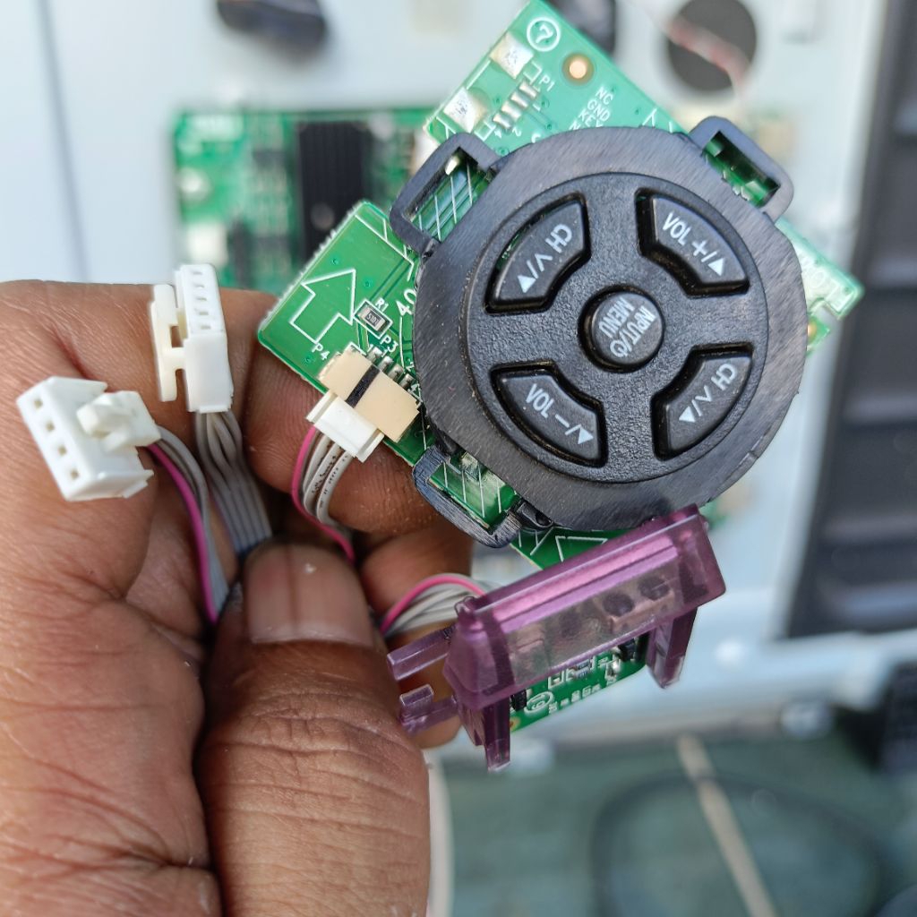 PANASONIC 43 inch. tombol home back + sensor ir control LED TV Panasonic 43 inch