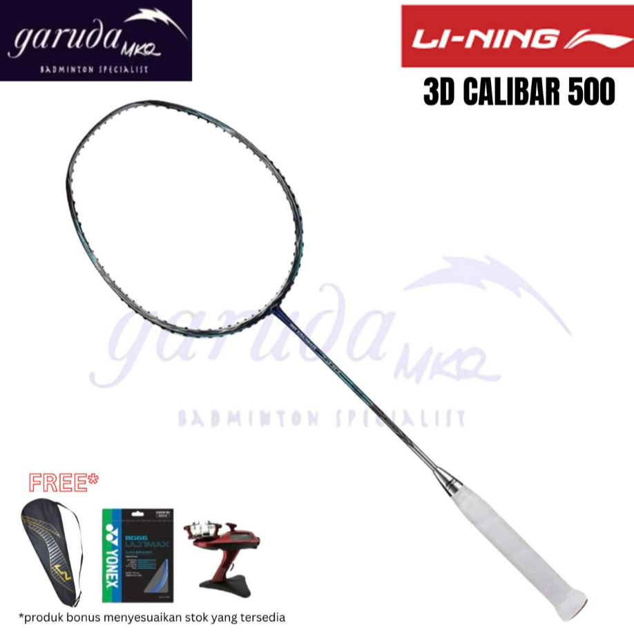 Raket Badminton Lining 3D Calibar 500 PRO / Raket Lining Calibar 500 PRO / 3D Calibar 500