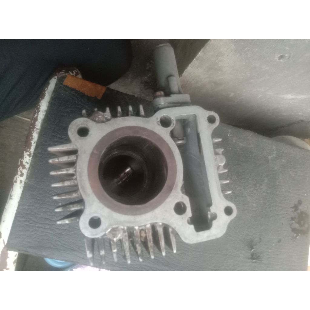 BLOK SEHER+PISTON RING MOTOR BEBEK FOR YAMAHA VEGA R OLD KRIPTON YG OVER 150 DAN VB YAN ADA SIAP PAK