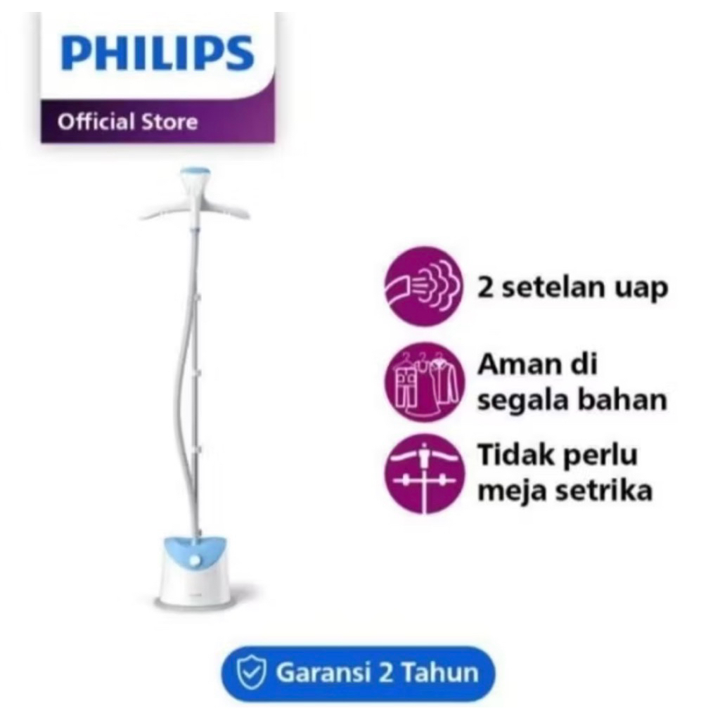 setrika uap philips ori berdiri