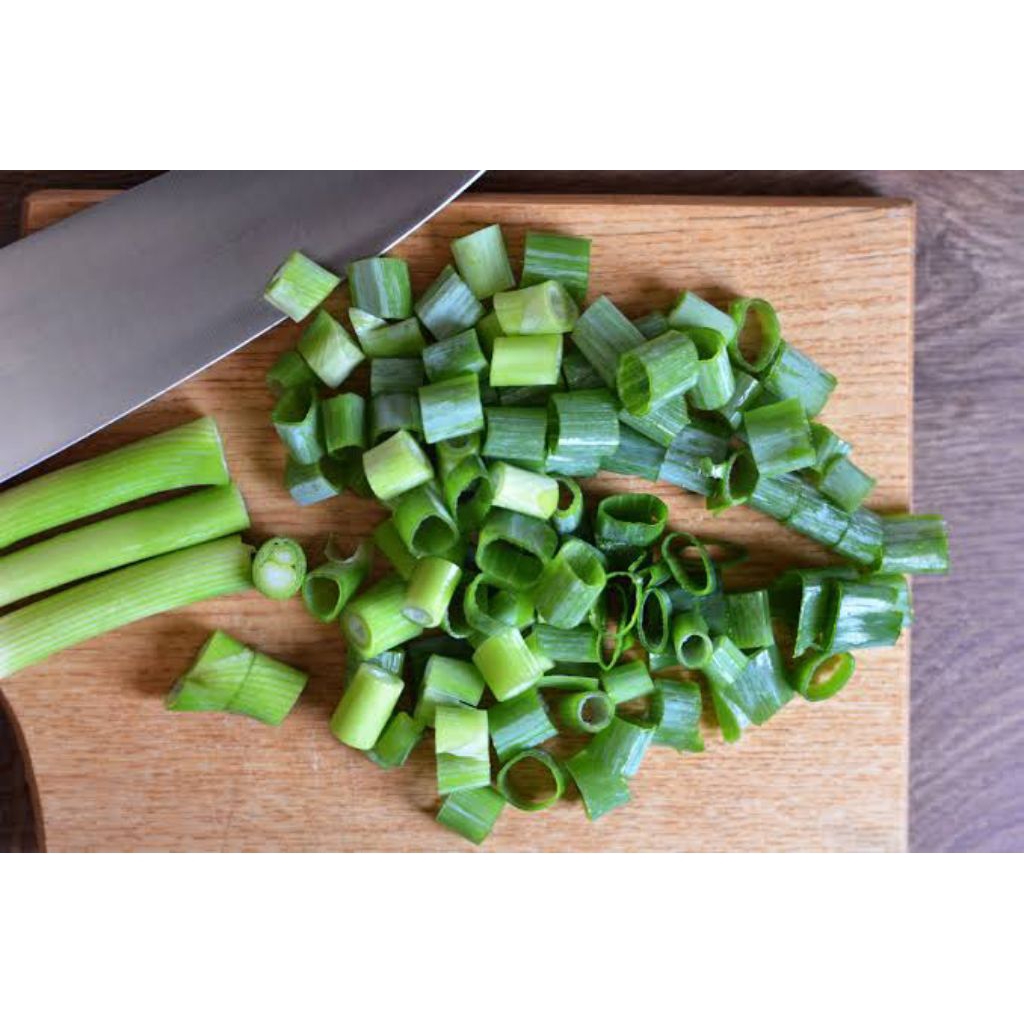 daun bawang potong/iris 50gram