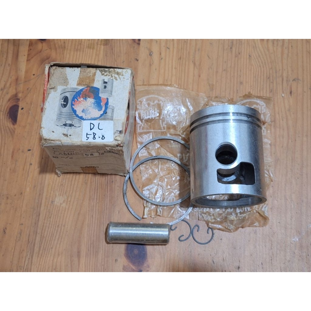 Piston Seher Original ASSO Lambretta DL150 GP150 Li150 over size 58.00