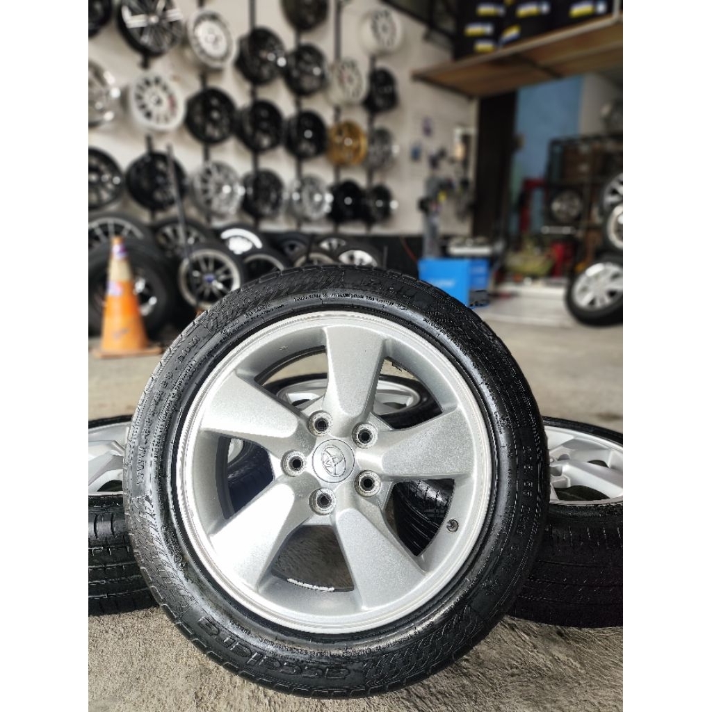 velg RUSH Ring 16 pcd 5×114 (second) paket ban