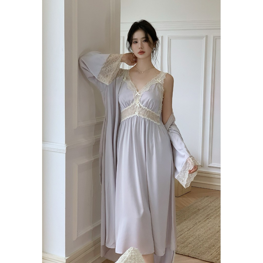 Ninia Robe Sleepdress Set - Little Woman Sleepwear