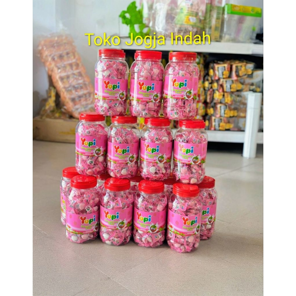 Permen Yupi toples 1 Dus isi 6 toples
