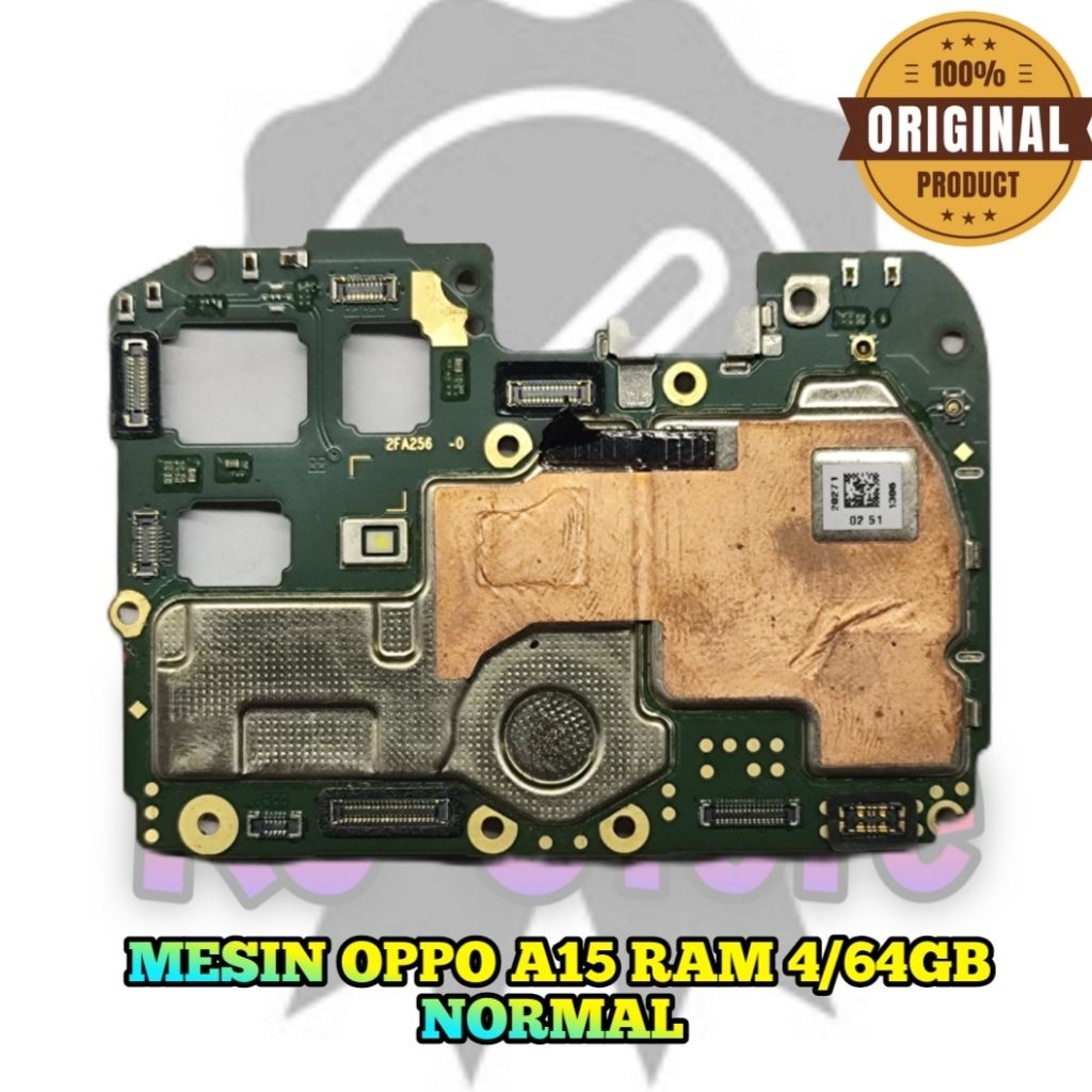 MESIN OPPO A15 RAM 4/64GB NORMAL