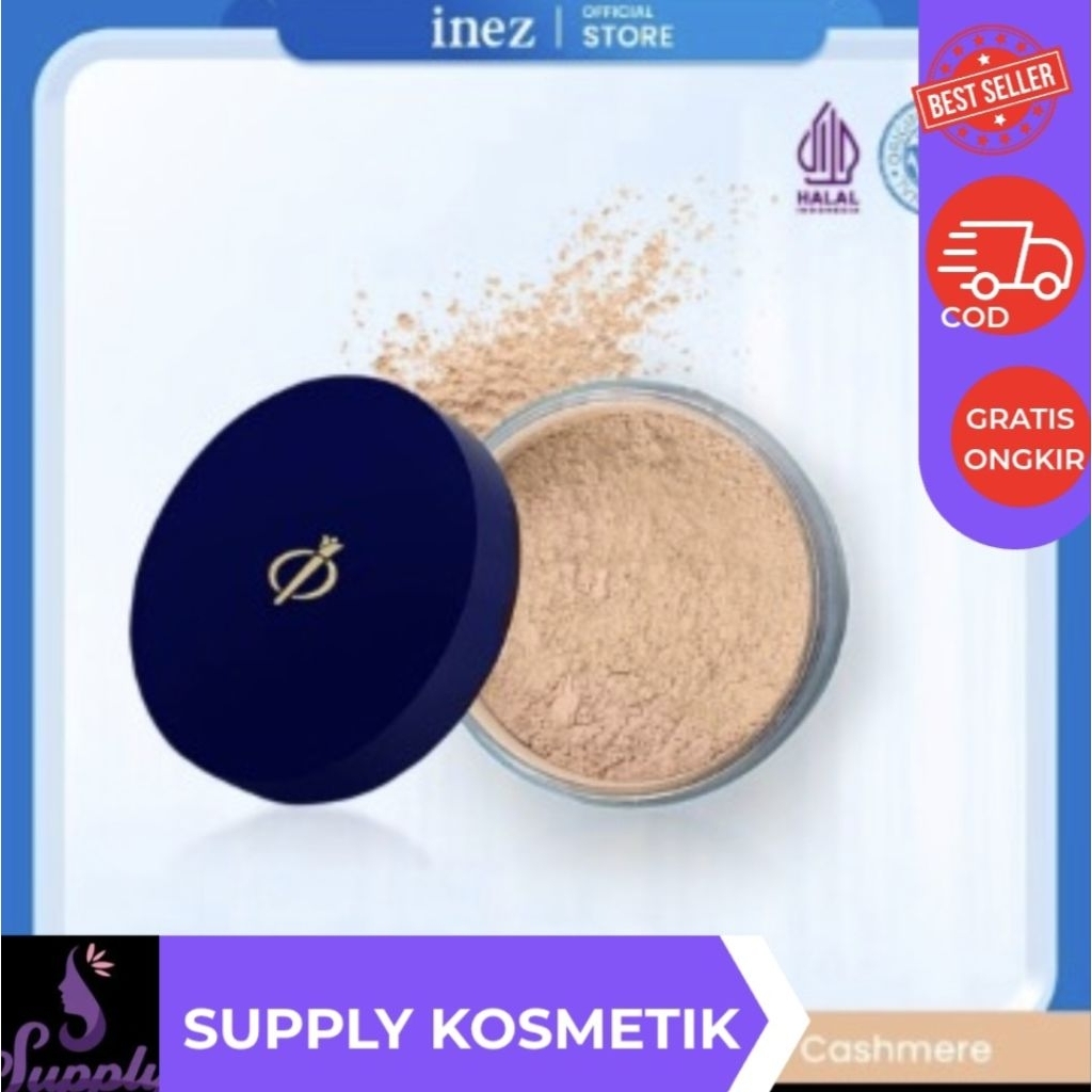 Inez Face powder/Bedak tabur inez